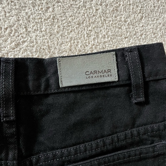 Carmar bejeweled studded denim micro mini skirt - Picture 3 of 3